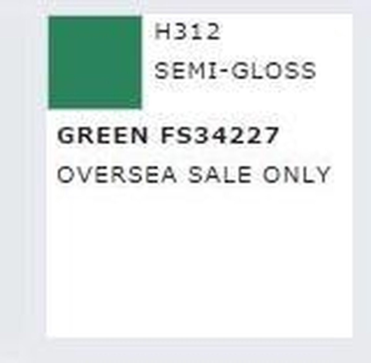 Mrhobby - Aqueous Hob. Col. 10 Ml Green Fs 34227 (Mrh-h-312) - modelbouwsets