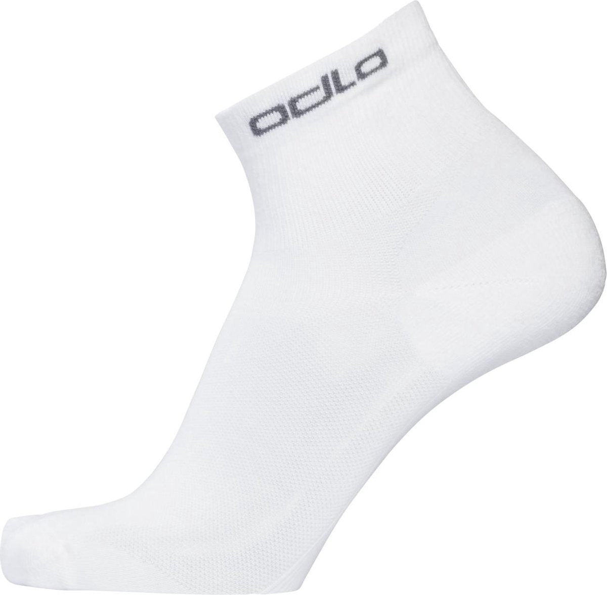 Odlo Socks Quarter Active 2 Pack Unisex Sportsokken - White - Maat 45-47