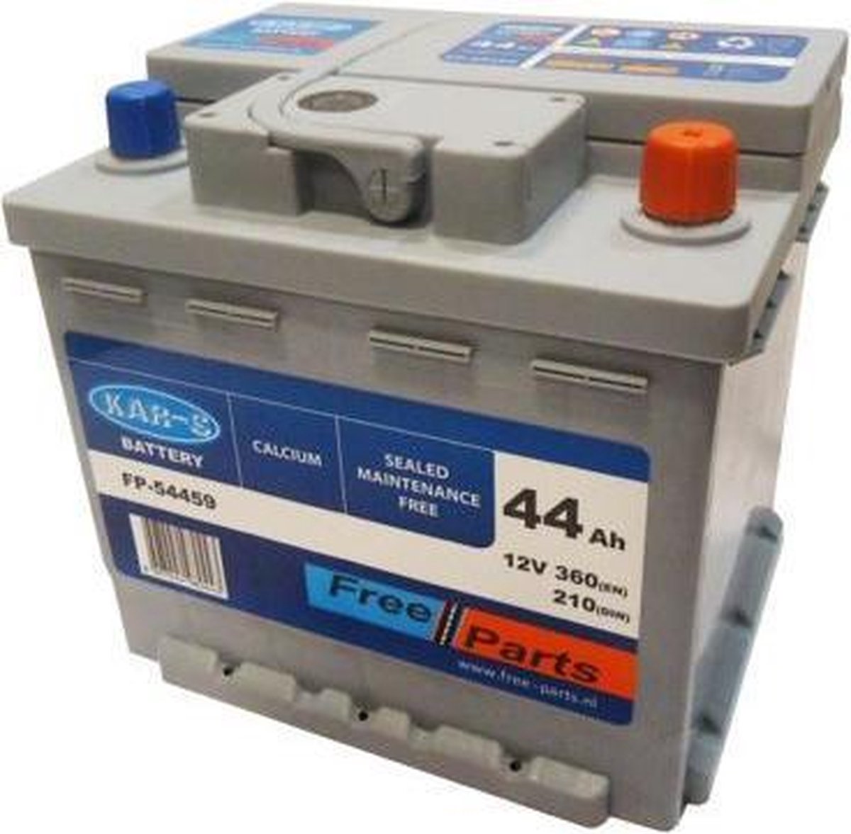 KAR-S ACCUS 44 AMP+R Ruilen en Garantie Alleen Met Bon.2 Jaar