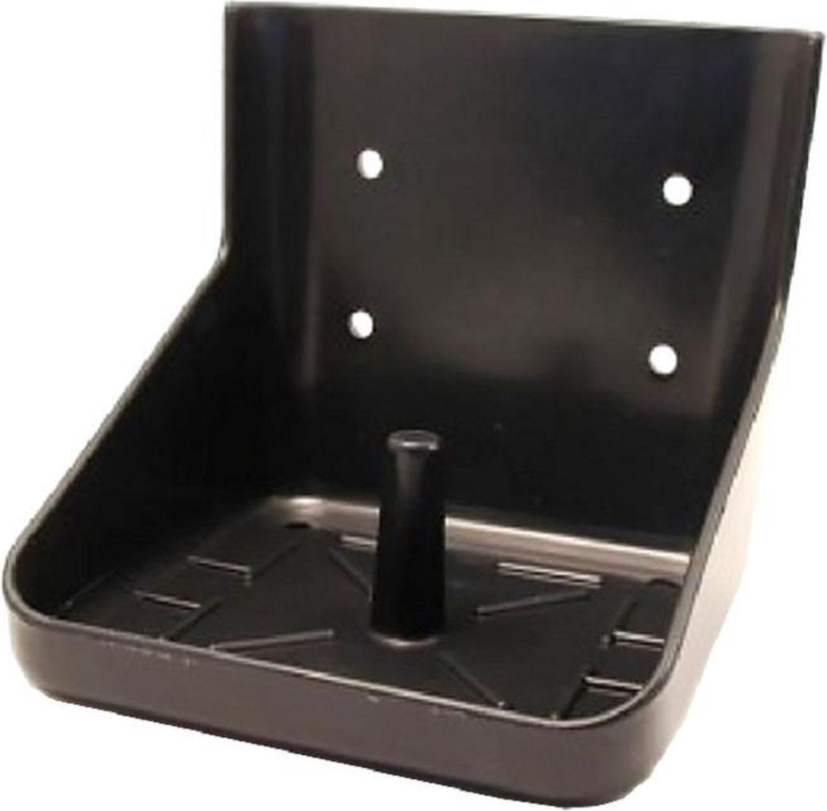 Liksteenhouder 10kg Zwart