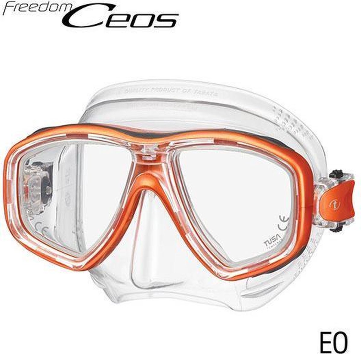 TUSA Freedom Ceos duikbril - oranje