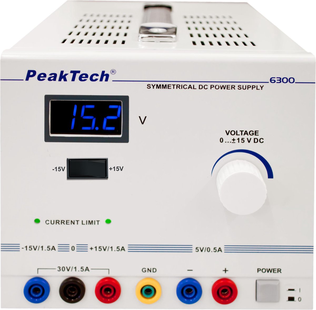 PeakTech 6300 Symmetrische DC-voeding