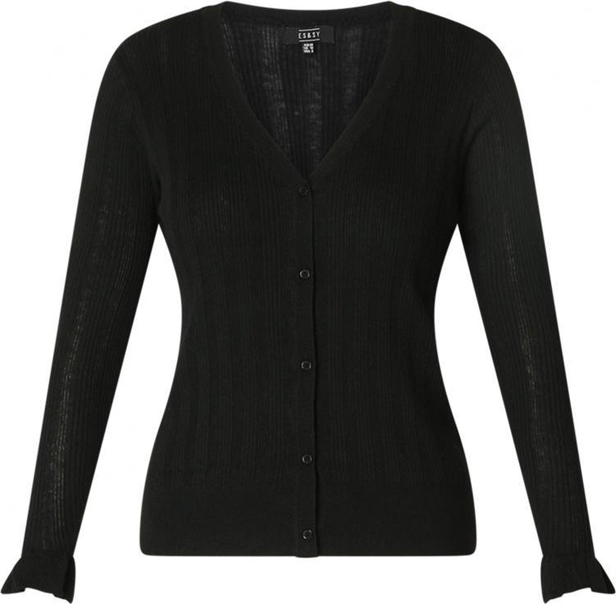 ES&SY Meryem Vest - Black - maat 36