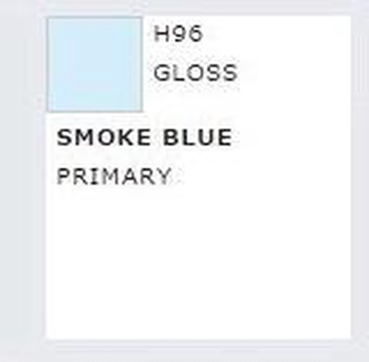 Mrhobby - Aqueous Hob. Col. 10 Ml Smoke Blue (Mrh-h-096)