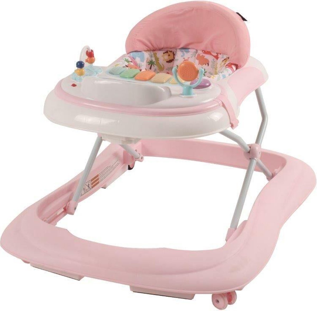 Kekk Easy Loopstoel - Babywalker - Roze