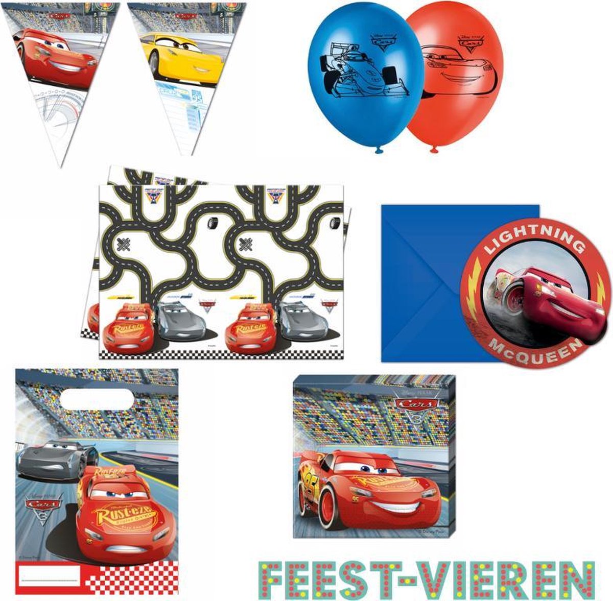 Cars 3 pakket slingers