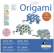 Fridolin Origami Olifant Vouwen 20 X 20 Cm 20 Stuks Multicolor