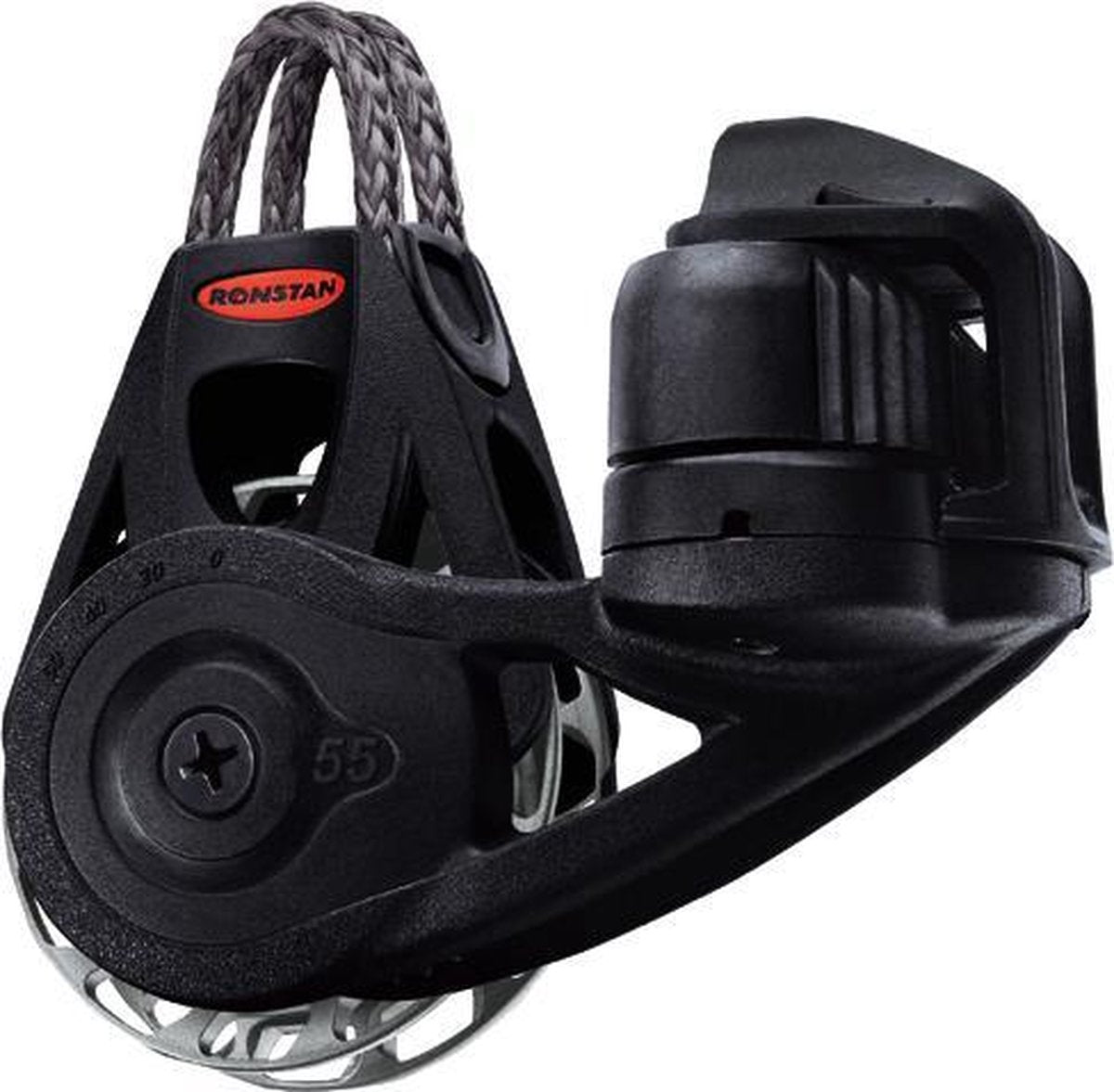 Ronstan Orbit 55mm ratelblok met hondsvot RF56111