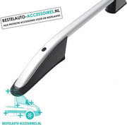 Roofrails Aluminium en Zwart 2016+ | Citroen Jumpy | Opel Vivaro | Peugeot Expert | Toyota Pro Ace Deuren | L2 Aluminium Zwart
