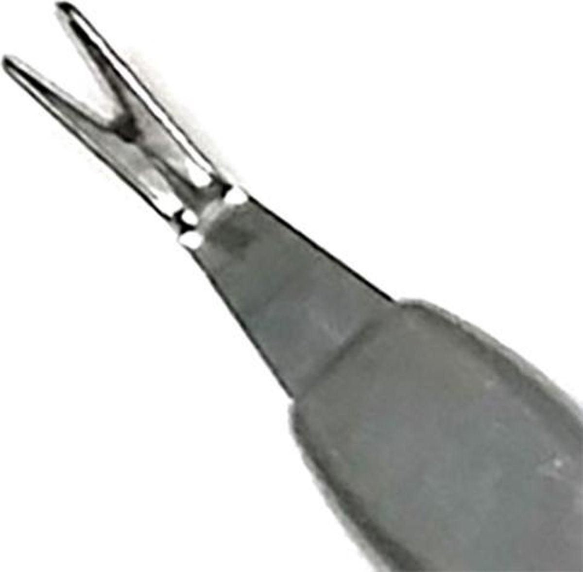 Rojafit Professional - Manicure dubbelinstrument - Nagelhuidmesje & Pusher - RVS -11