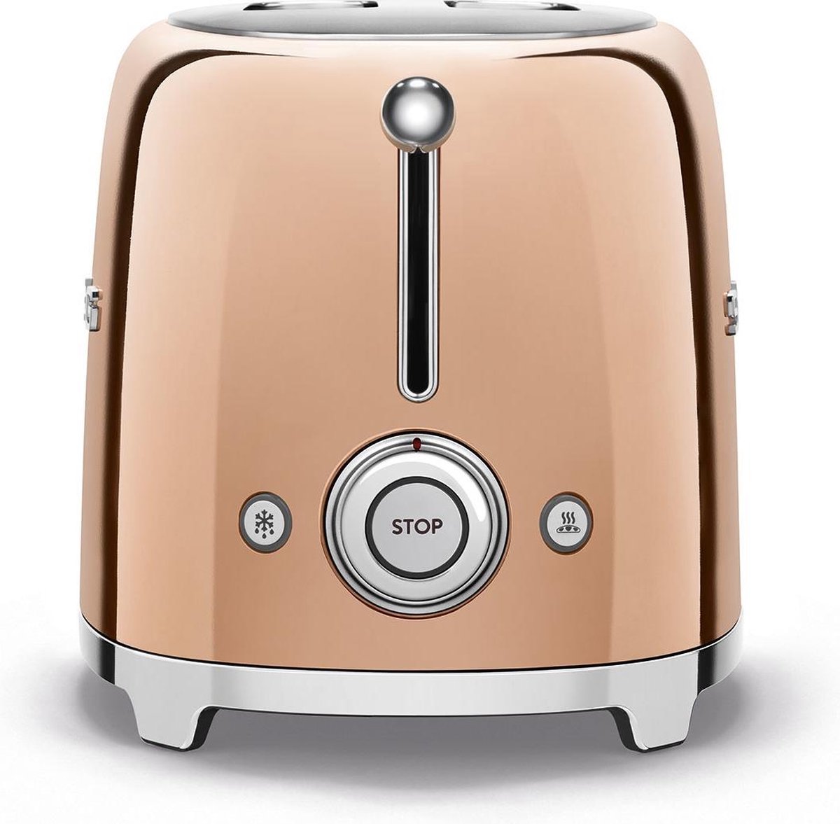 Smeg TSF01RGEU broodrooster 2 snede(n) 950 W Roségoud