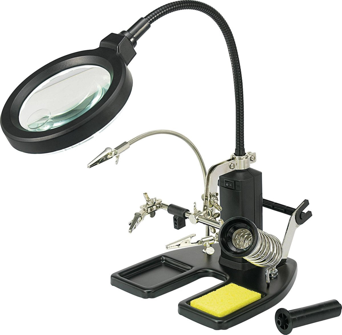 TOOLCRAFT 826054 Tafelloeplamp Vergrotingsfactor: 2 x