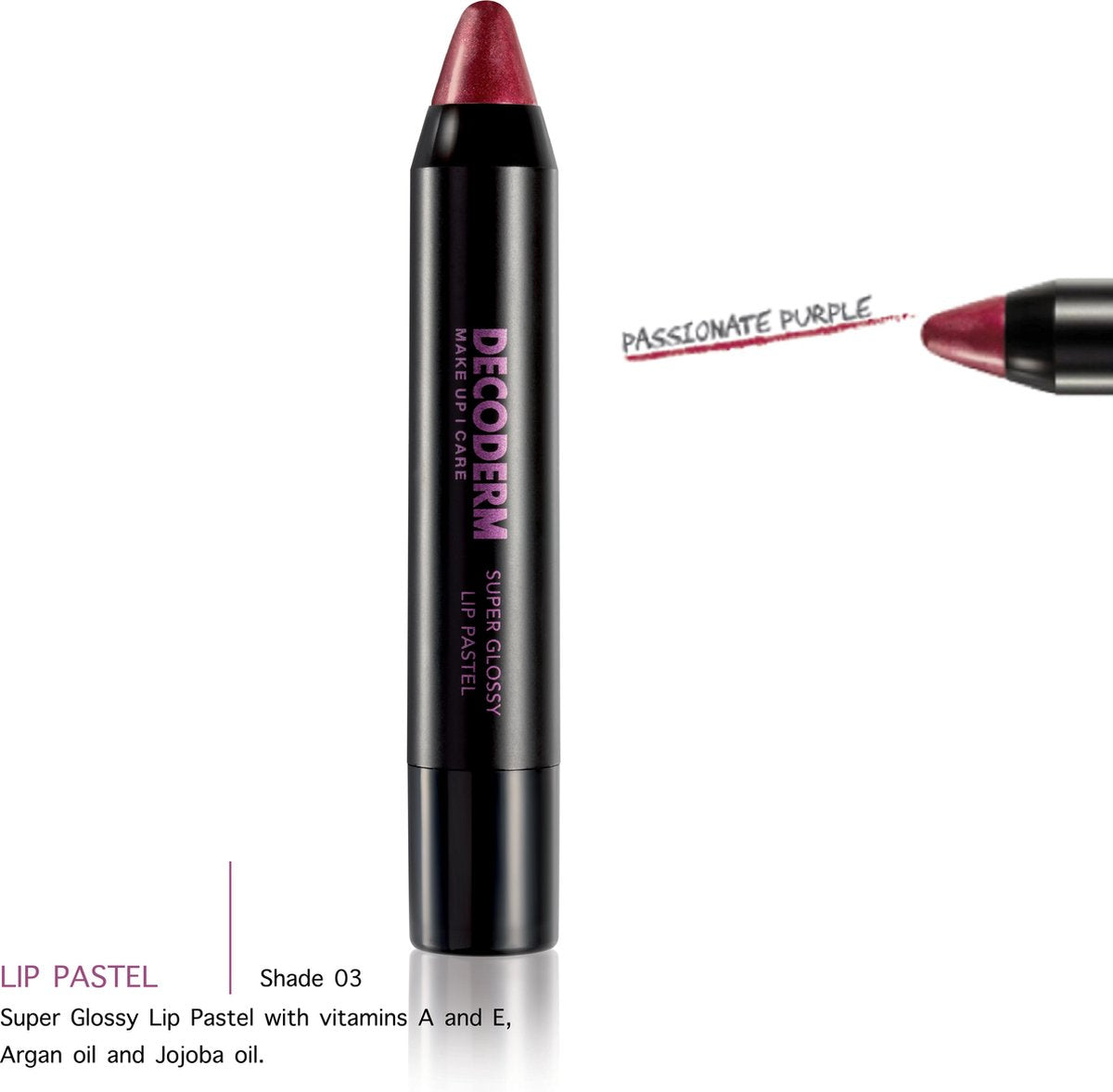 LIP PASTEL CRAYON 05 PASSIONATE PURPLE 3
