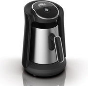 Arzum OKKA Minio PRO - Stalen Koffiepot OK0010-K Silver | Turkse Koffiemachine | 4 kopjes | Turkish Coffee Maker | Steel Coffee Pot