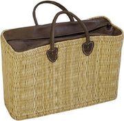 Rieten Tas Met Ritssluiting