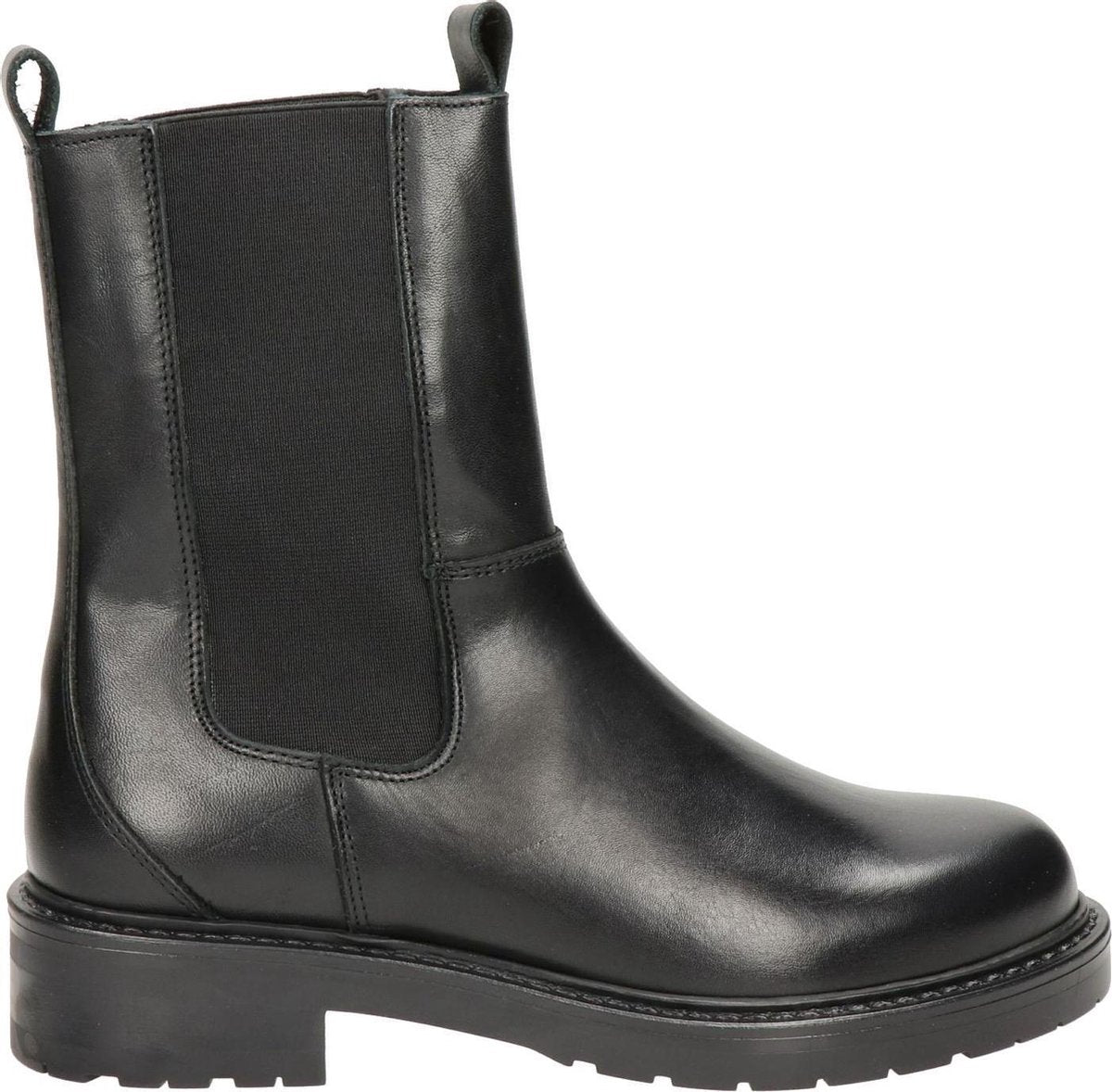 Nelson dames chelseaboot - Zwart - Maat 42