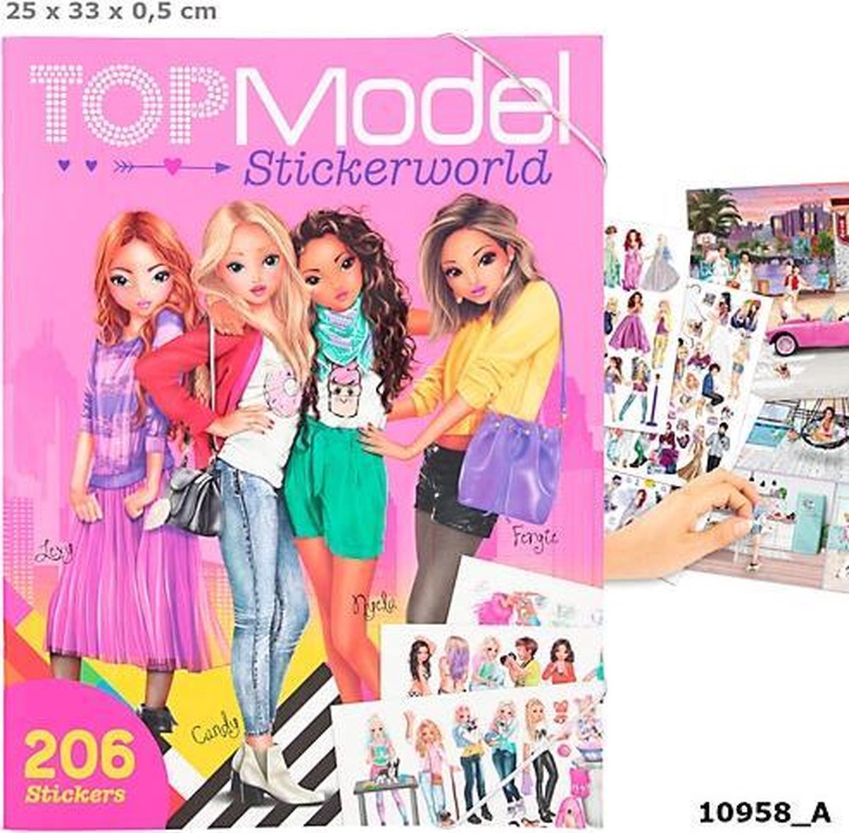 Topmodel Sticker World