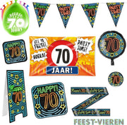 70 jaar verjaardag versiering pakket XL