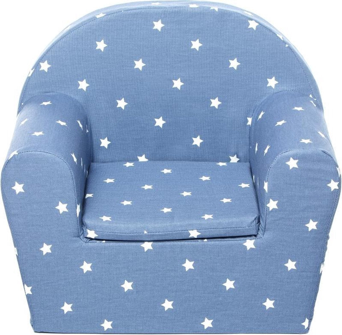 Peuterstoeltje-Kinderfauteuil Twinkle Denim