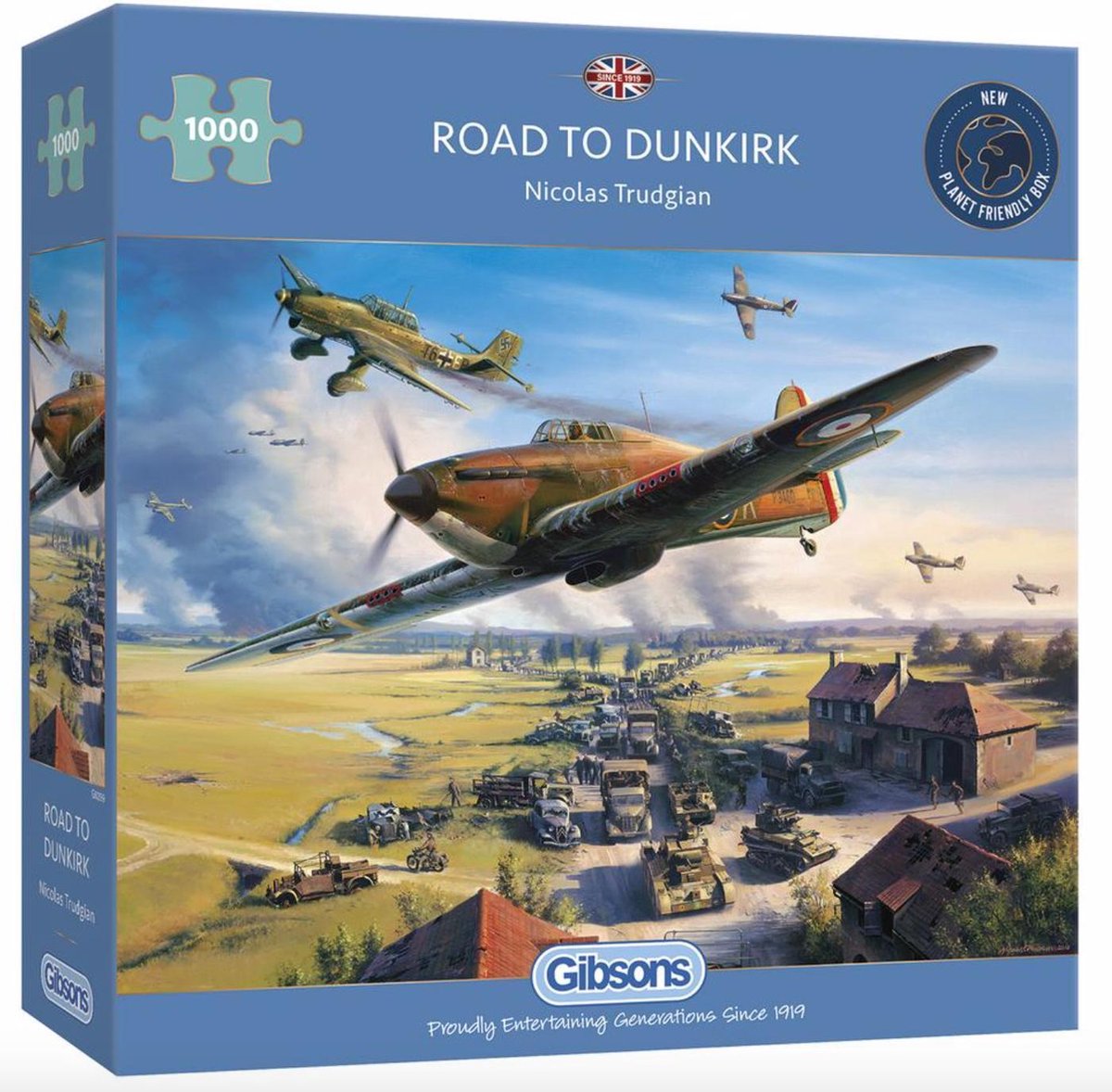 Gibsons puzzel Road to Dunkirk - 1000 stukjes