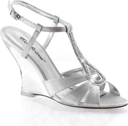 Fabulicious Sleehakken -37 Shoes- LOVELY-420 US 7 Zilverkleurig