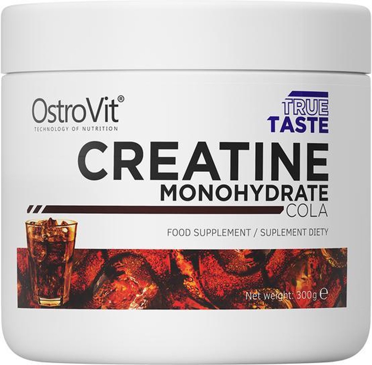 Creatine Monohydrate 300g Ostrovit + GRATIS Bulk Shaker 700ml