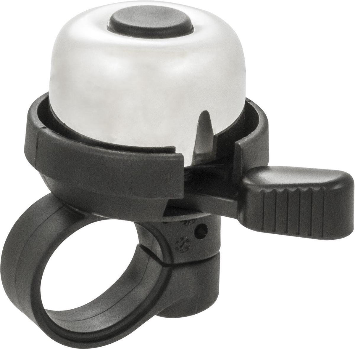 M-wave Fietsbel Bella Zilver/zwart 33 Mm