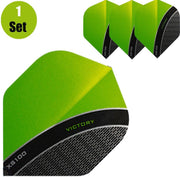 Victory Curve Dart Flights - Groen- ()