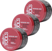 Fanola Styling Tools Working Haar Wax - 3 x 100 ml