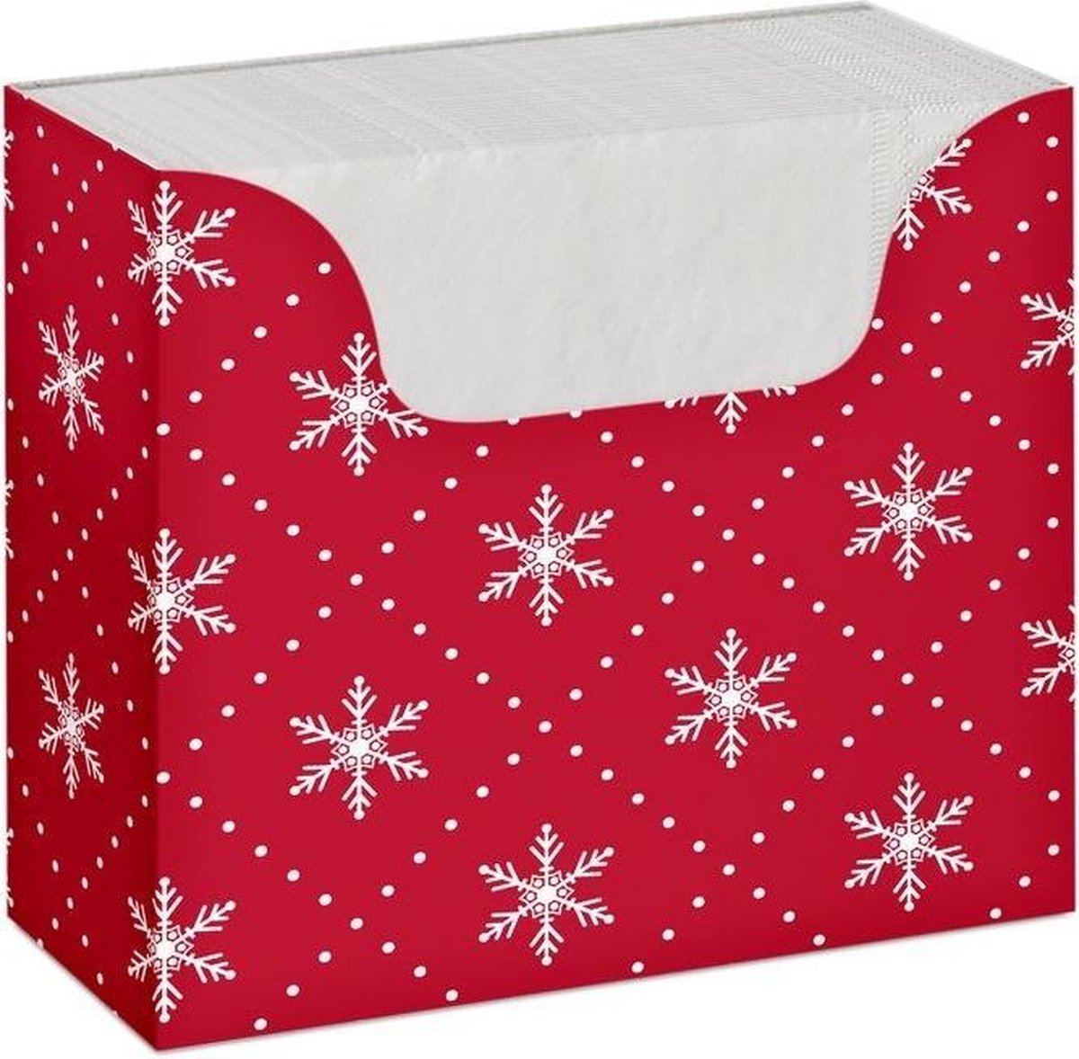 Duni Servetten Box 1-laags 33 X 33 Cm Papier Wit 75 Stuks