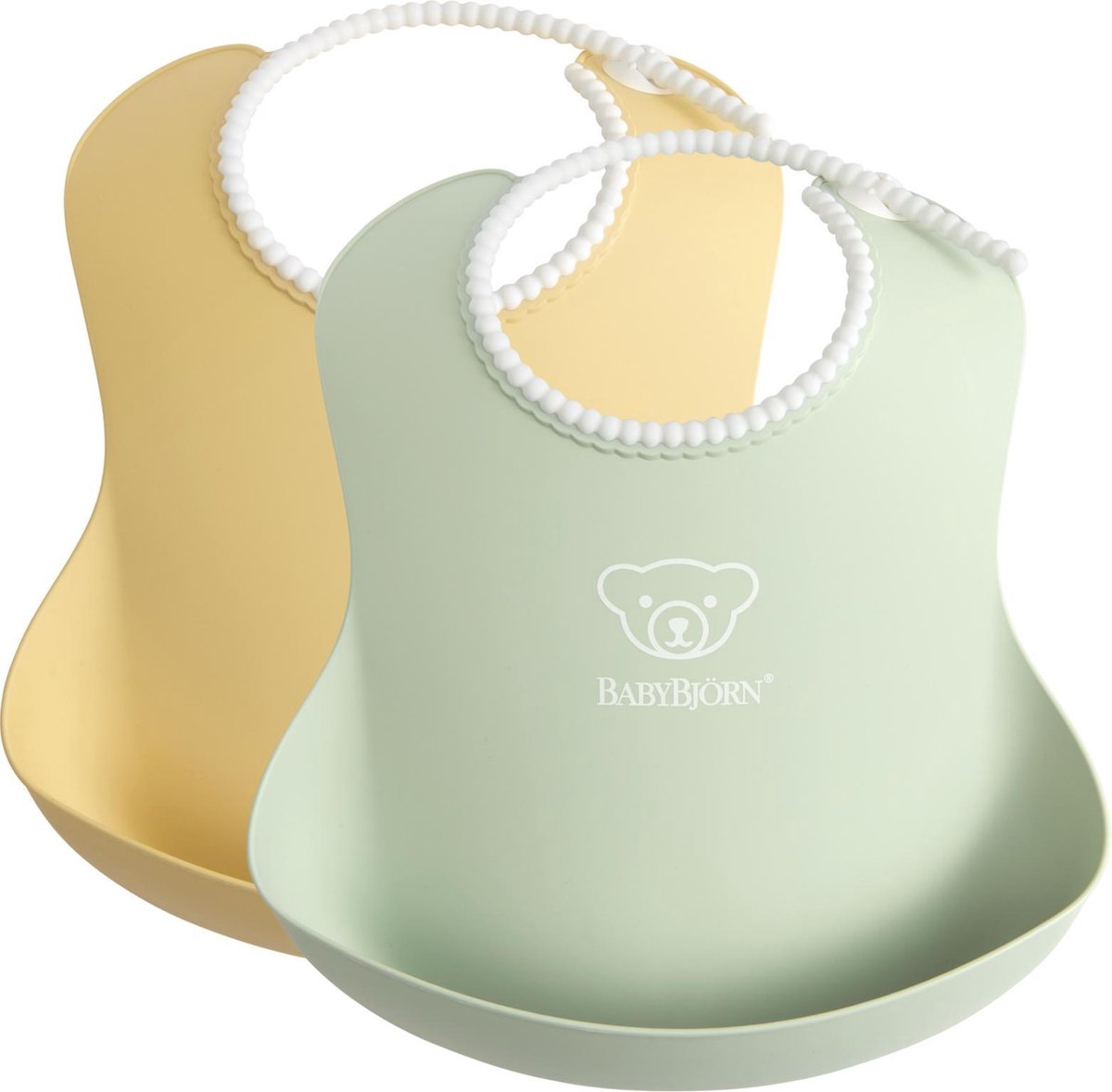 BABYBJÖRN Baby Slab duopack - Pastelgeel-Pastelgroen