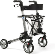 Vermeiren Rollator Quadri light rollator Kleur Grijs dubbel opvouwbaar