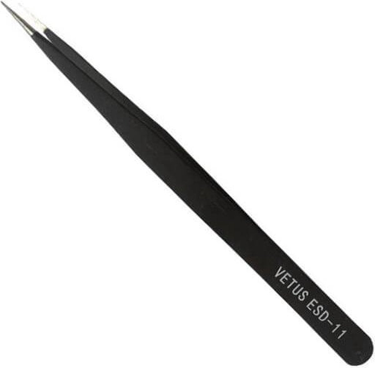 Dermarolling Black Vetus Tweezer - Wimperpincet ESD #11