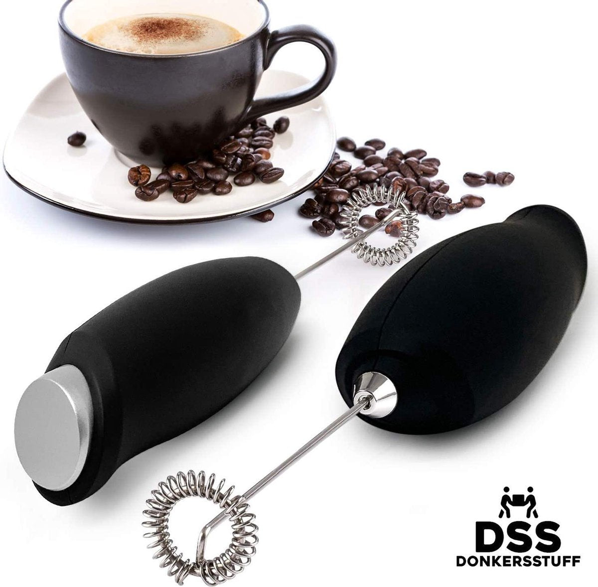 Donkersstuff - Melkopschuimer Voor Perfect Schuim - Melkschuimer - Melkopschuimer Handmatig - Melkopschuimer Electrisch
