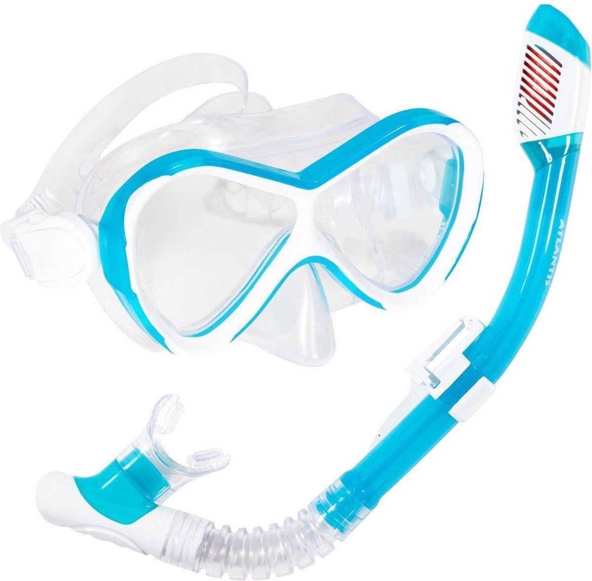 Atlantis Abaco - Snorkelset - Kinderen - Wit/Aqua