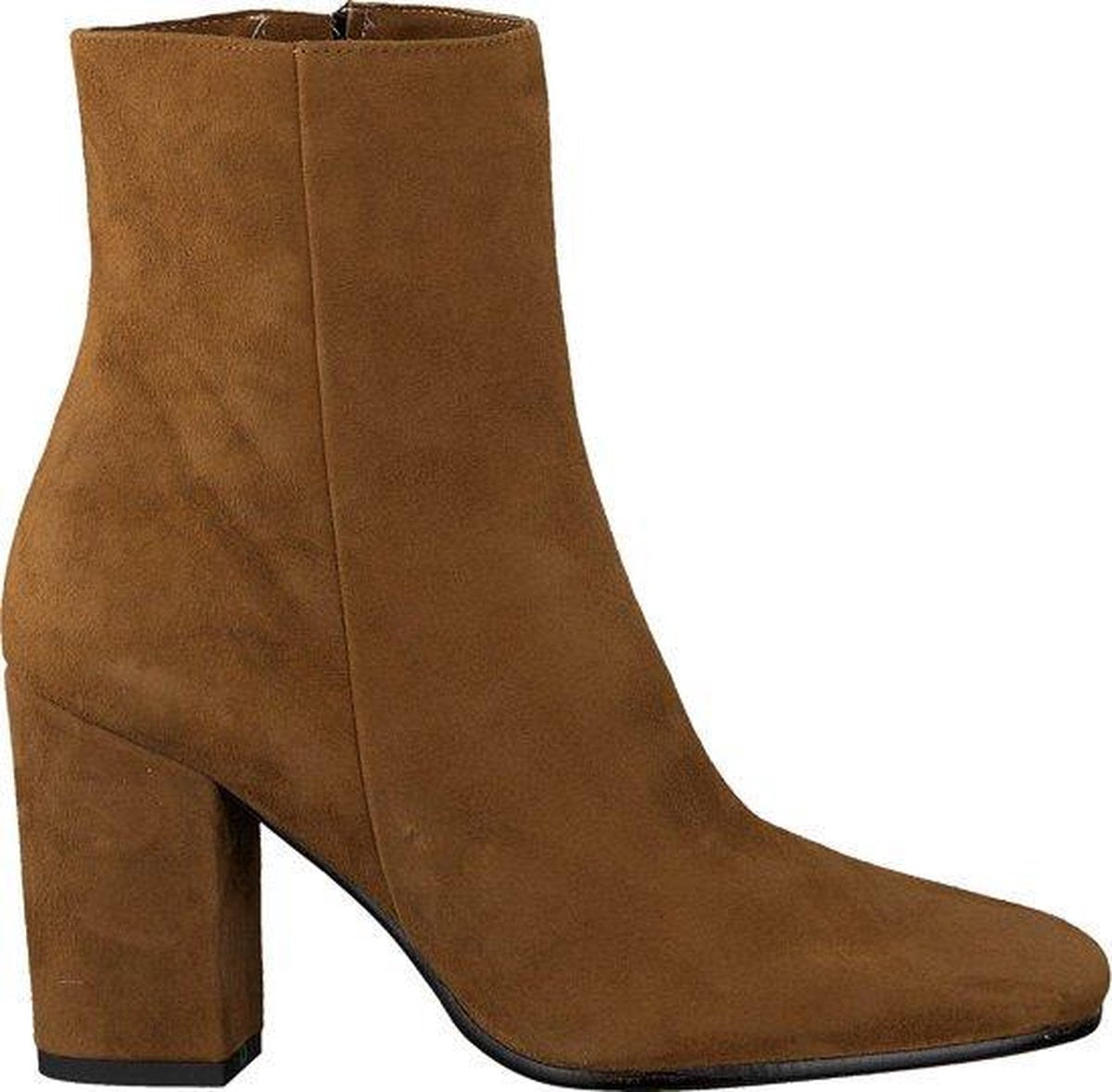 Notre-V 22074 Enkellaarsjes - Enkelboots - Dames - Cognac - Maat 41