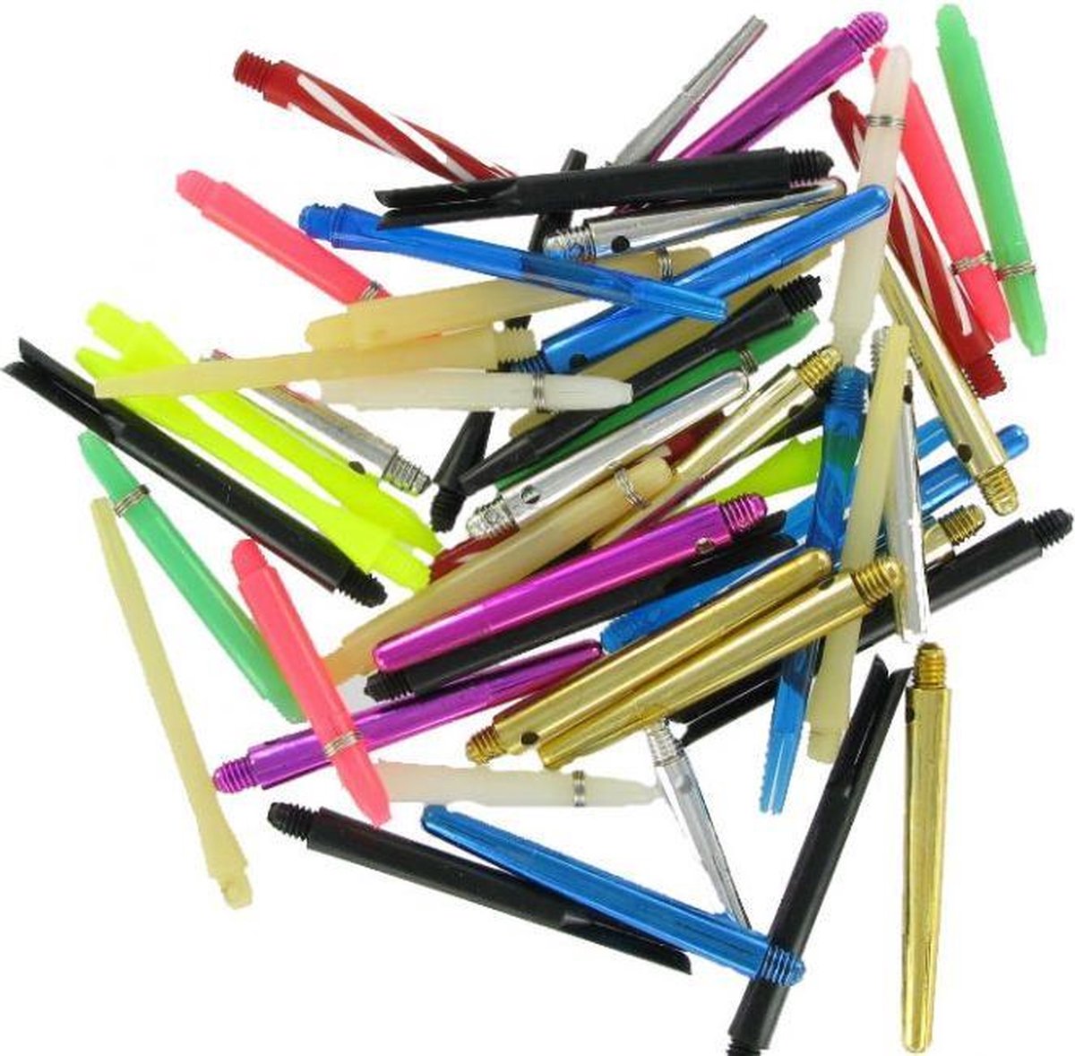 Dartshafts Nylon Assorti Medium