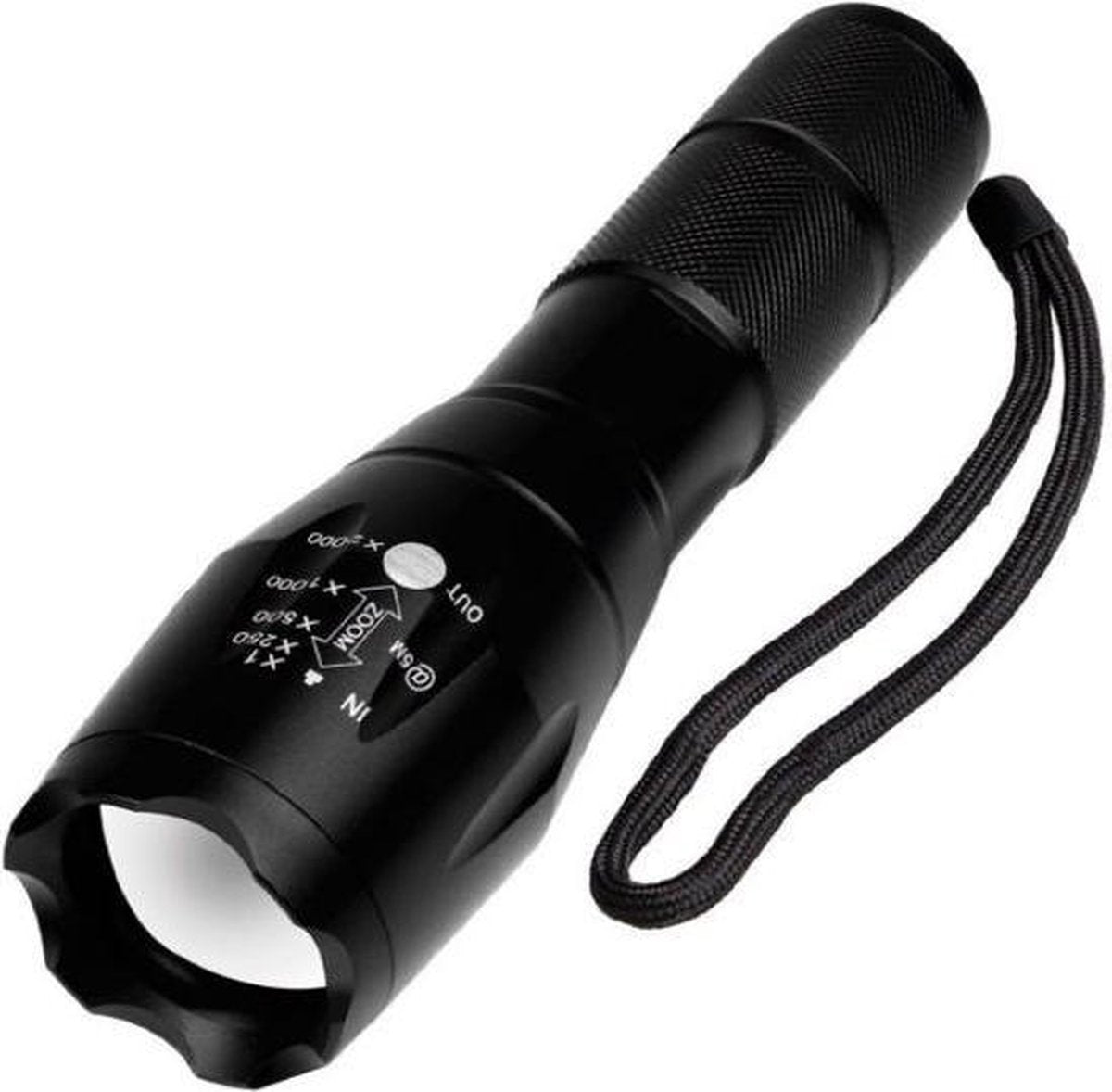 2 Professionele Militaire Zaklampen | 5 Standen | Zoomfunctie