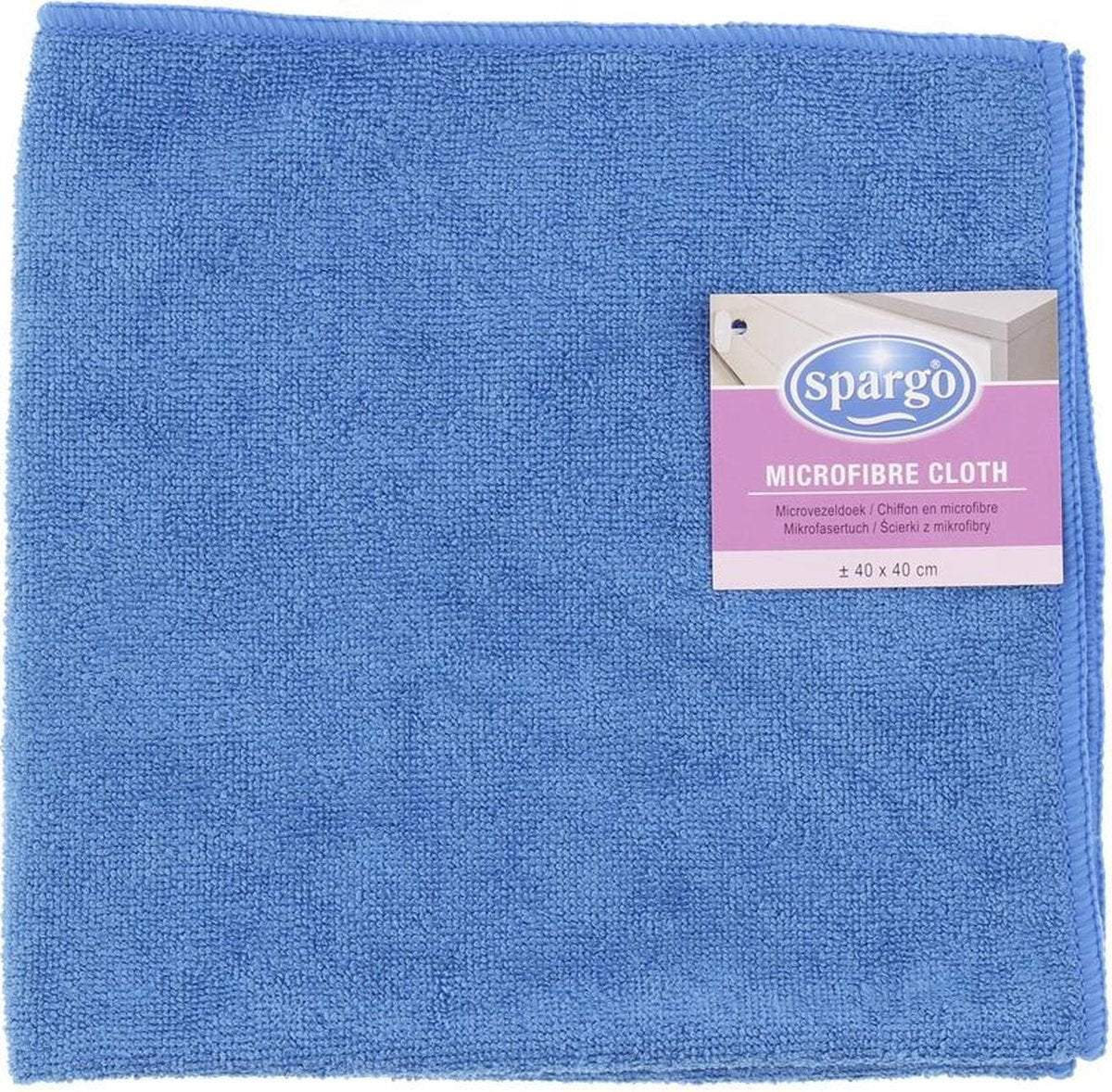 Spargo microvezeldoek - multifunctioneel - blauw - wasmachine bestendig