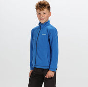 Regatta King Fleece II  Outdoorjas - Maat 128  - Unisex - blauw