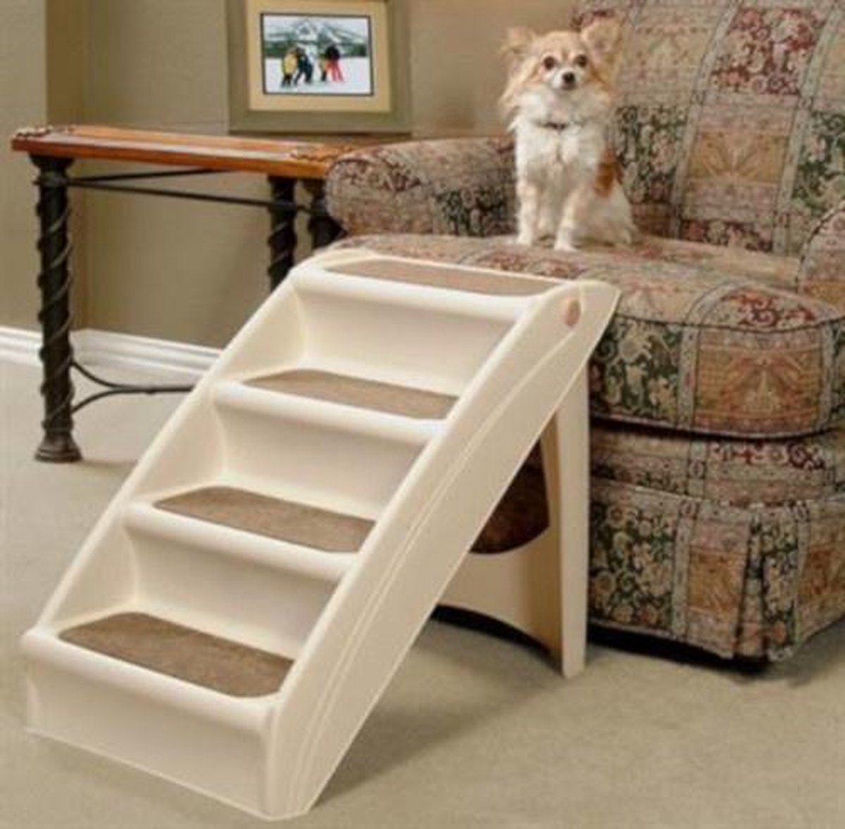 Altranet Hondentrap Pupstep 51 Cm Beige