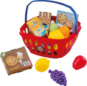 Happy People Winkelmandje Met Fruit En Doosjes 11-delig
