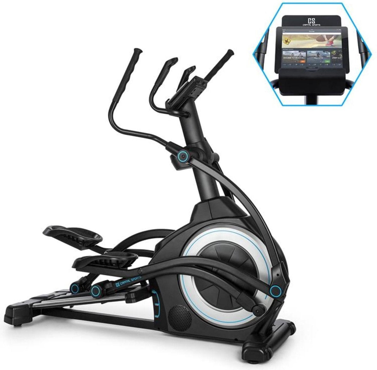 Helix Star UP crosstrainer riemaandrijving 25kg vliegwielmassa