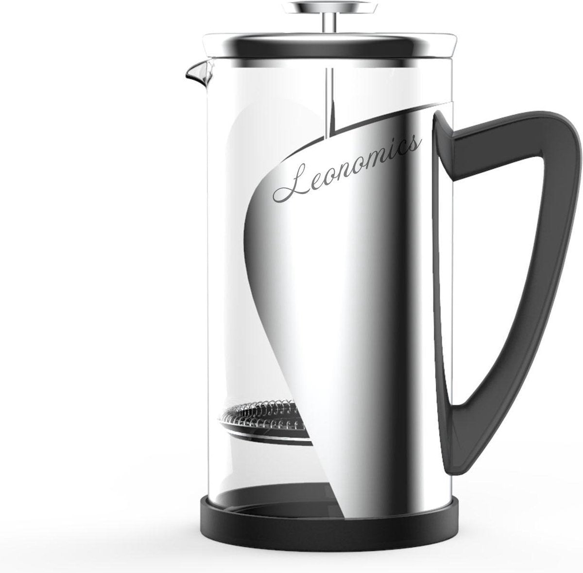 Leonomics Luxe French Press – Cafetière – Koffiezetapparaat – Coffee Press – Koffie – Glas – 1L