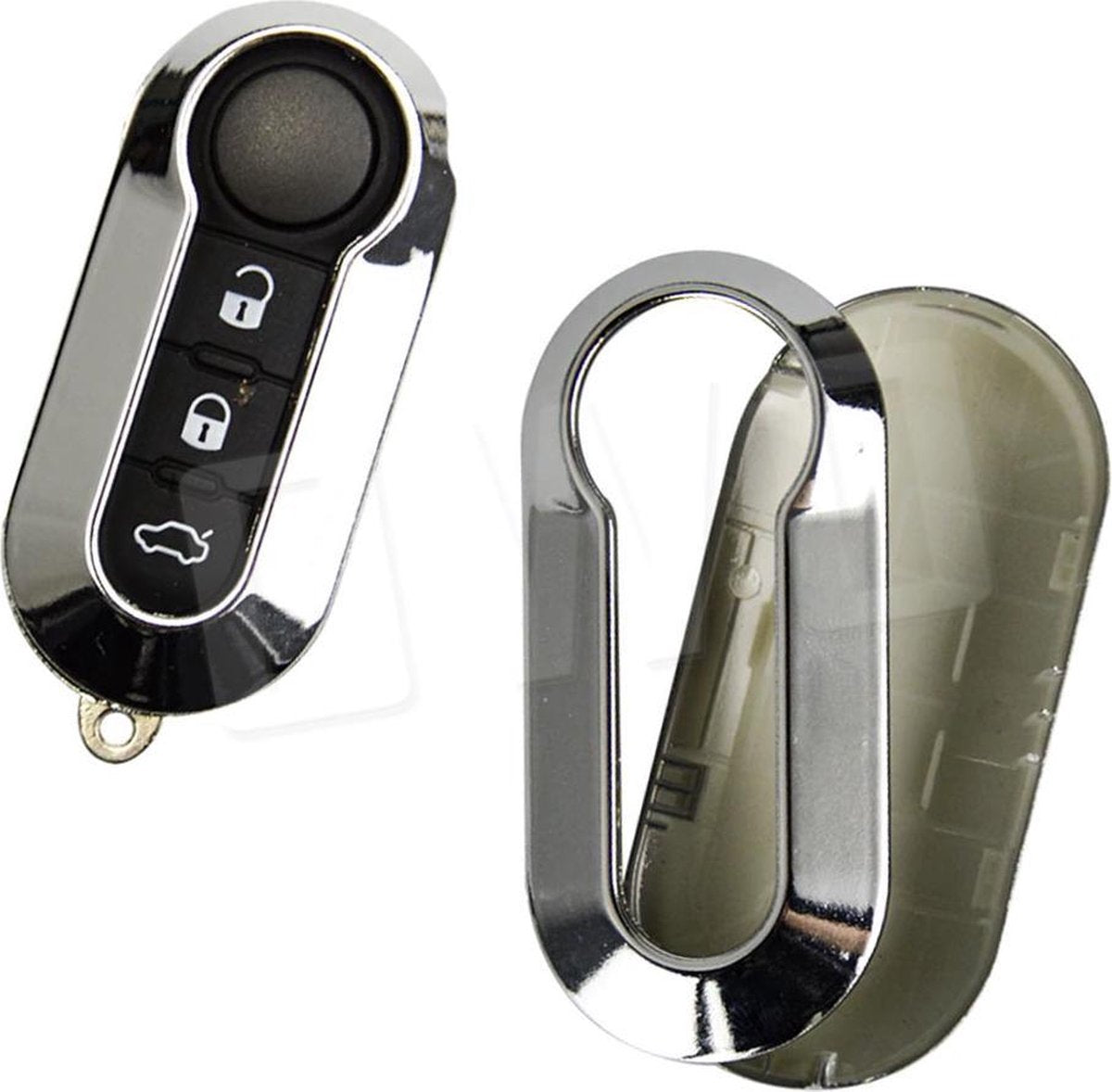 OWO - auto sleutel behuizing bescherm case voor Fiat 500 - fiat panda - fiat bravo