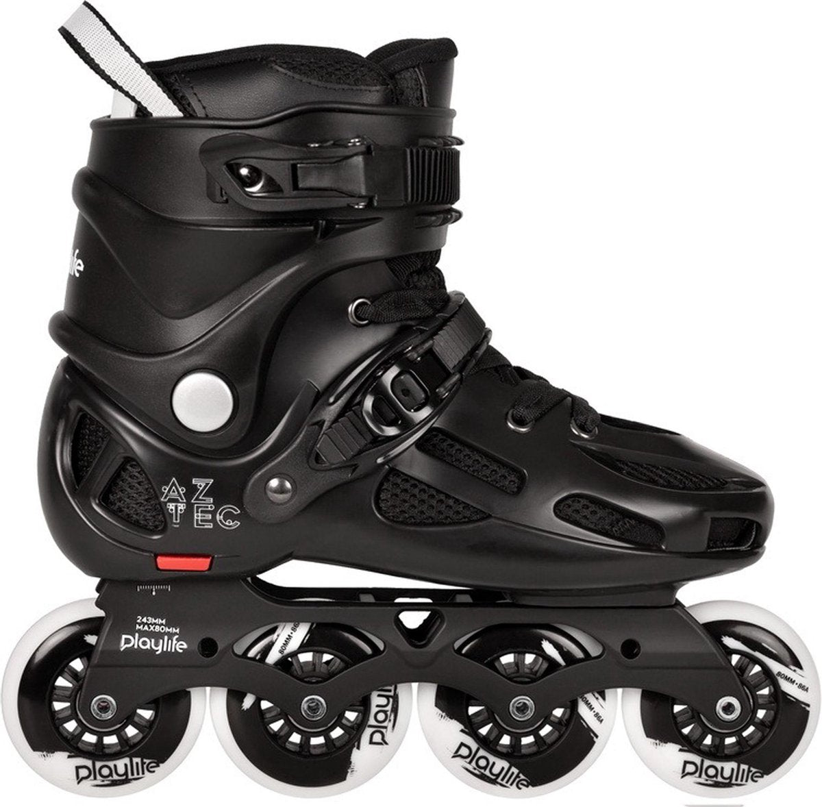 Playlife Aztec Inlineskates - Maat 42/43 - Unisex - zwart