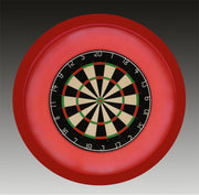 TCB XXL - Dartbord Verlichting Complete Combiset inclusief - dartbord - inclusief - dartboard surround - rood