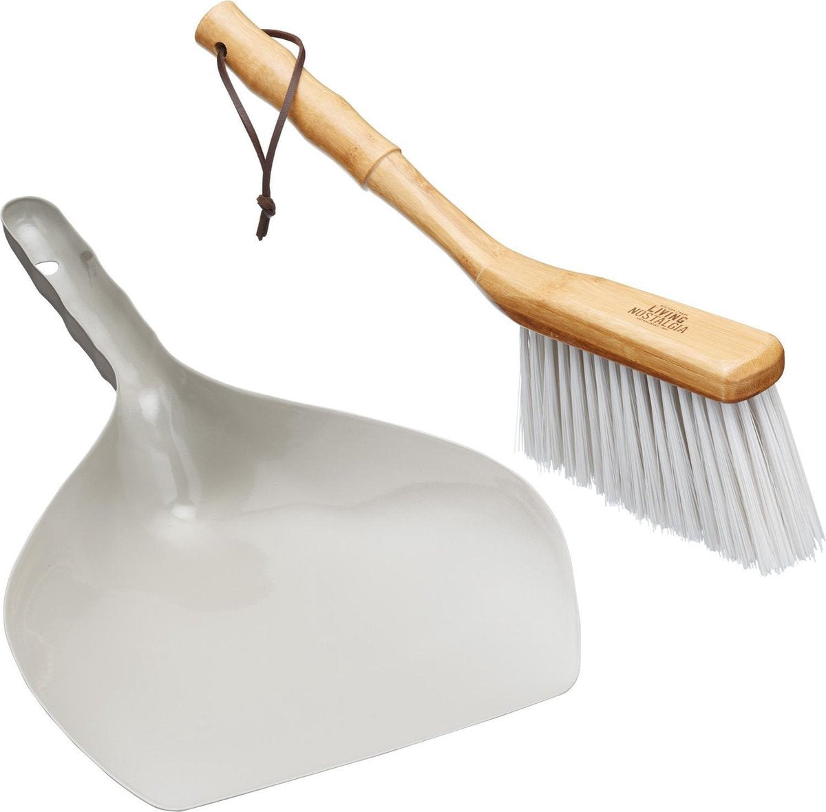Kitchencraft Stoffer En Blik Living Nostalgia 35 Cm Rvs Grijs