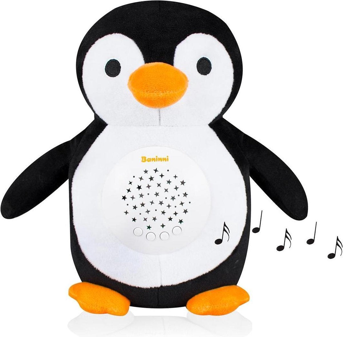 Baninni Sterrenprojector Penguin Zwart