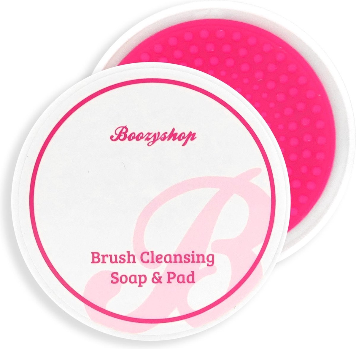 Boozyshop Makeup Brush & Sponge Cleansing Soap & Pad